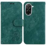 For Redmi A5 4G 171.7mm Little Tiger Embossed Leather Phone Case(Green)