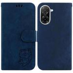 For Redmi A5 4G 171.7mm Little Tiger Embossed Leather Phone Case(Dark Blue)