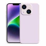 For iPhone 14 Plus Liquid Silicone MagSafe Phone Case(Purple)