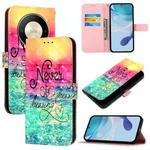 Honor X9b / Magic6 Lite Global 3D Painting Horizontal Flip Leather Phone Case(Chasing Dreams)