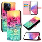 For Honor 200 Smart 5G Global 3D Painting Horizontal Flip Leather Phone Case(Chasing Dreams)