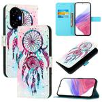 For Honor 300 3D Painting Horizontal Flip Leather Phone Case(Color Drop Wind Chimes)