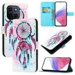 For Honor X6c 4G 3D Painting Horizontal Flip Leather Phone Case(Color Drop Wind Chimes)
