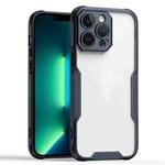For iPhone 13 Pro Armor Shockproof PC Hybrid TPU Phone Case(Black)