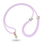 DUX DUICS PL-ONE Universal Silicone Phone Lanyard(Purple)