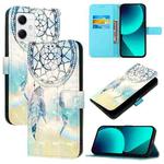 For Redmi Note 12 5G Global / Xiaomi Poco X5 3D Painting Horizontal Flip Leather Phone Case(Dream Wind Chimes)