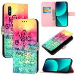 For Redmi 9A / Redmi 9i / 9AT 3D Painting Horizontal Flip Leather Phone Case(Chasing Dreams)