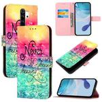 For Redmi Note 8 Pro 3D Painting Horizontal Flip Leather Phone Case(Chasing Dreams)