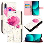 For Redmi Note 7 / Note 7 Pro / Note 7S 3D Painting Horizontal Flip Leather Phone Case(Flower)