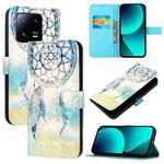 For Xiaomi 13 Pro 3D Painting Horizontal Flip Leather Phone Case(Dream Wind Chimes)