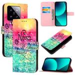 For Xiaomi 14 Pro 3D Painting Horizontal Flip Leather Phone Case(Chasing Dreams)