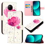 For Xiaomi Mi 10T Lite 5G 3D Painting Horizontal Flip Leather Phone Case(Flower)