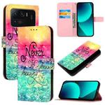 For Xiaomi Mi 11 Ultra 3D Painting Horizontal Flip Leather Phone Case(Chasing Dreams)