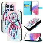 For Xiaomi Poco X7 5G 3D Painting Horizontal Flip Leather Phone Case(Color Drop Wind Chimes)