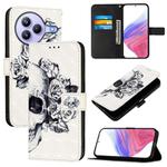 For Xiaomi Civi 5 Pro 3D Painting Horizontal Flip Leather Phone Case(Skull)