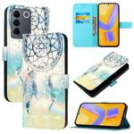 For vivo V27 Global / V27 Pro Global 3D Painting Horizontal Flip Leather Phone Case(Dream Wind Chimes)