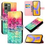 For vivo V29e / Y200 / V30 Lite 5G Global 3D Painting Horizontal Flip Leather Phone Case(Chasing Dreams)