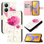 For vivo Y27 4G Global 3D Painting Horizontal Flip Leather Phone Case(Flower)