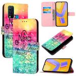 For vivo Y30 4G Global 3D Painting Horizontal Flip Leather Phone Case(Chasing Dreams)