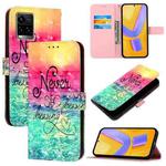 For vivo Y33s 4G Global / Y21 / Y21s / Y21t 3D Painting Horizontal Flip Leather Phone Case(Chasing Dreams)