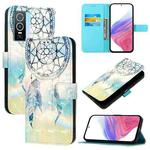 For vivo Y76 5G 3D Painting Horizontal Flip Leather Phone Case(Dream Wind Chimes)