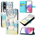 For vivo V40 Lite 5G IDN 3D Painting Horizontal Flip Leather Phone Case(Dream Wind Chimes)