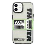 For iPhone 11 Double Layer Frosted IMD Series TPU + PC Phone Case(Green Label ACE)