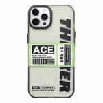 For iPhone 15 Pro Double Layer Frosted IMD Series TPU + PC Phone Case(Green Label ACE)