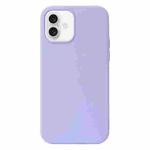 For iPhone 16 Liquid Silicone Phone Case(Purple)