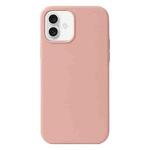 For iPhone 16 Liquid Silicone Phone Case(Cherry Blossom Pink)