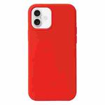 For iPhone 16 Liquid Silicone Phone Case(Red)