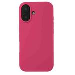 For iPhone 16 Liquid Silicone Phone Case(Pitaya)