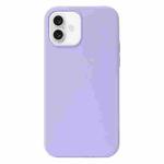 For iPhone 16 Plus Liquid Silicone Phone Case(Purple)