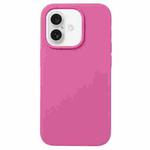 For iPhone 16 Plus Liquid Silicone Phone Case(Pitaya)