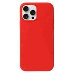 For iPhone 16 Pro Liquid Silicone Phone Case(Red)