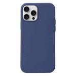 For iPhone 16 Pro Liquid Silicone Phone Case(Blue)