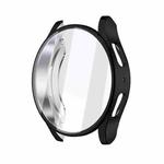 For Samsung Galaxy Watch FE 40mm Full Coverage Electroplated TPU Watch Protective Case(Black)