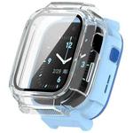 For Xiaomi Mibro Smart Kids Watch T6C PC + Tempered Film Integrated Watch Protective Case(Transparent)