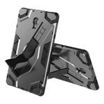 For Samsung Galaxy Tab A 10.5 T590/T595 Escort Series TPU + PC Shockproof Protective Case with Holder(Black)