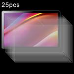 For Pixus Loga 10.1 inch 25pcs 9H 0.3mm Explosion-proof Tempered Glass Film
