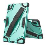 For Huawei MediaPad M6 8.4 Escort Series TPU + PC Shockproof Protective Case with Holder(Mint Green)