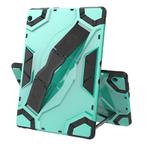 For Lenovo Tab M10 TB-X605 Escort Series TPU + PC Shockproof Protective Case with Holder(Mint Green)