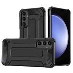 For Samsung Galaxy S23 FE Magic Armor TPU + PC Phone Case(Black)