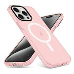 For iPhone 15 Pro Max Skin Feel Airbag Shockproof MagSafe Phone Case(Pink)