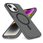 For iPhone 14 Plus Skin Feel Airbag Shockproof MagSafe Phone Case(Black)