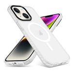 For iPhone 14 Plus Skin Feel Airbag Shockproof MagSafe Phone Case(Transparent)