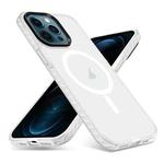 For iPhone 12 Pro Max Skin Feel Airbag Shockproof MagSafe Phone Case(Transparent)