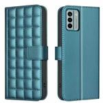 For Nokia G22 Square Texture Leather Phone Case(Green)