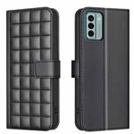 For Nokia G22 Square Texture Leather Phone Case(Black)