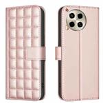 For Tecno Camon 30 5G / 4G Square Texture Leather Phone Case(Rose Gold)